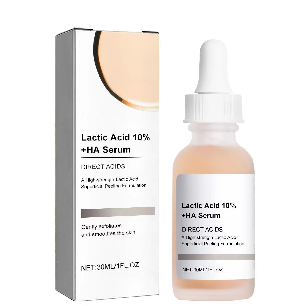 Large Pore Essence Lactic Acid Facial Pore Shrinking Product Pore Firming and Smooth Korean Skin Care